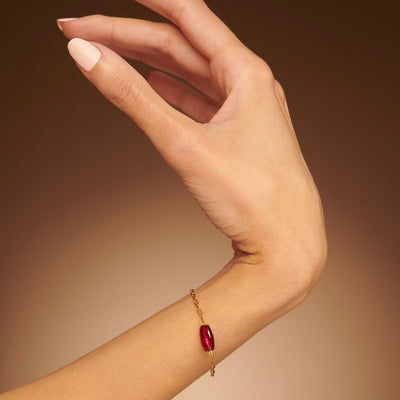 Bracelet pierre précieuse : élégance et symbolique au poignet
