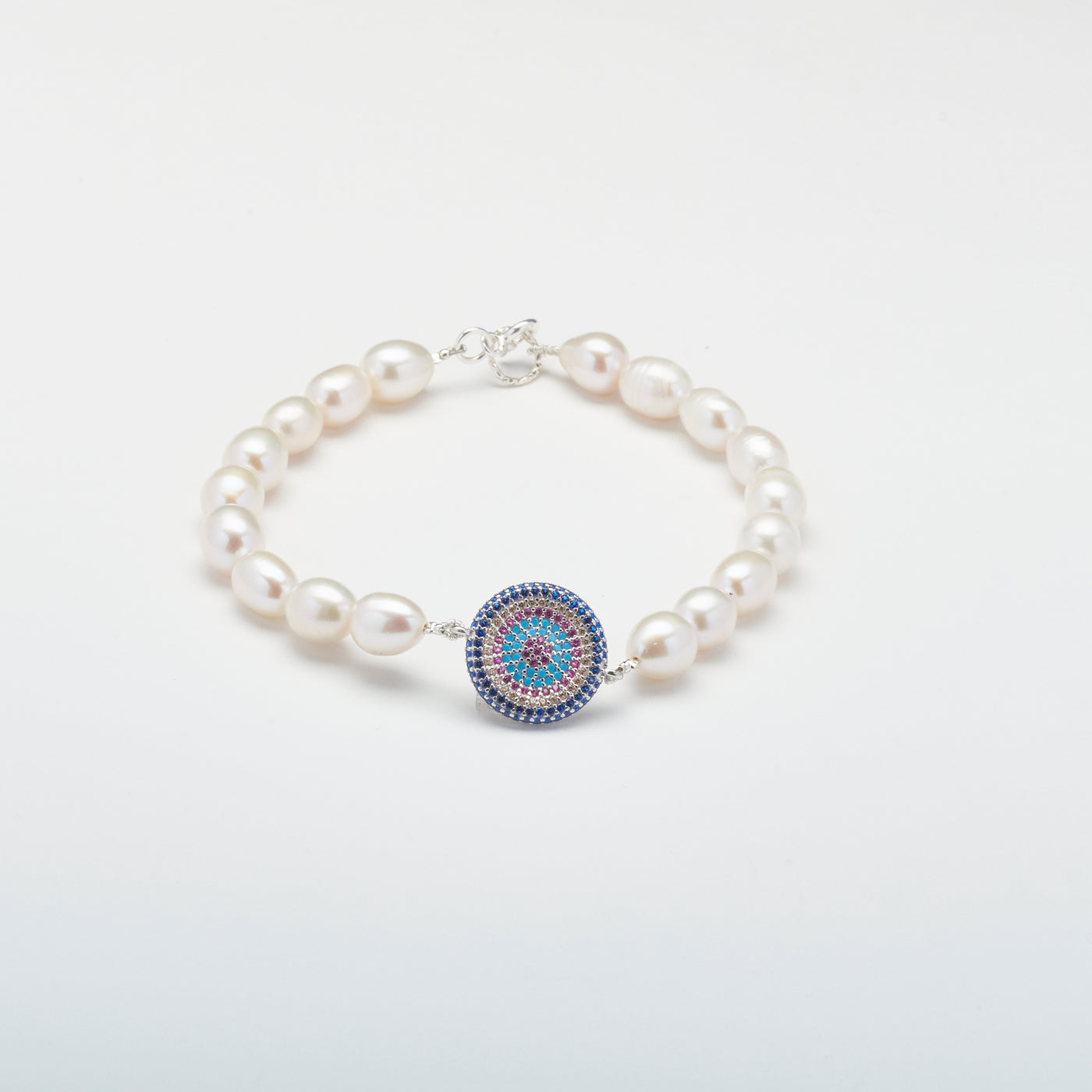 Bracelet en perles d'eau douce perla création.
