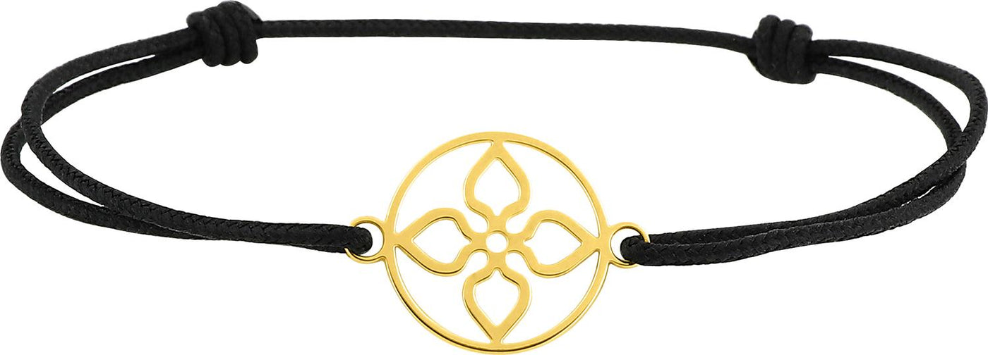 Bracelet Cordon Or Jaune