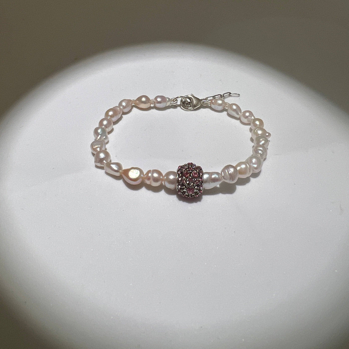 Bracelet en perles d’eau baraque