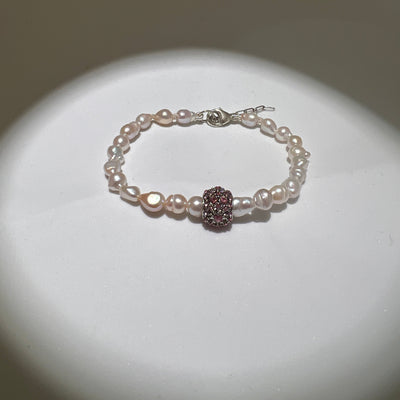 Bracelet en perles d’eau baraque