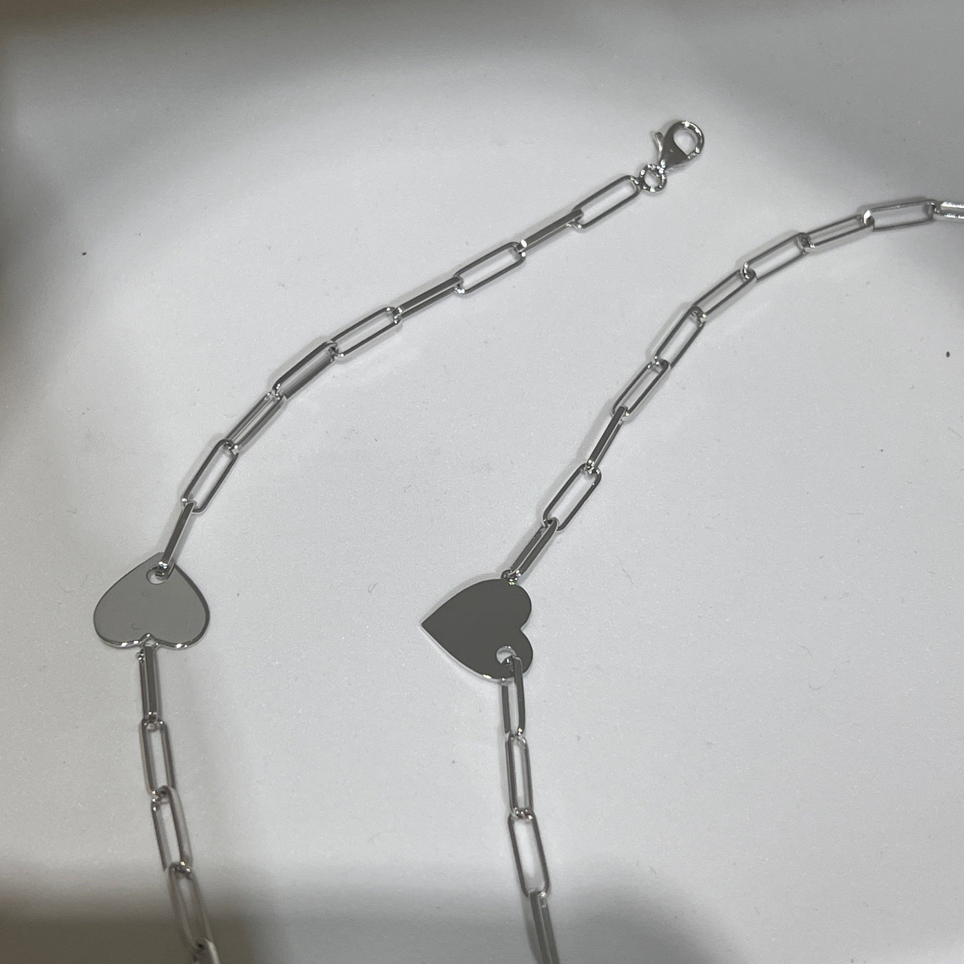 Bracelet Cœur Argent 925