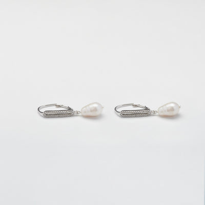 Longue perles d'eau avec perles forme de goute by perla creation.