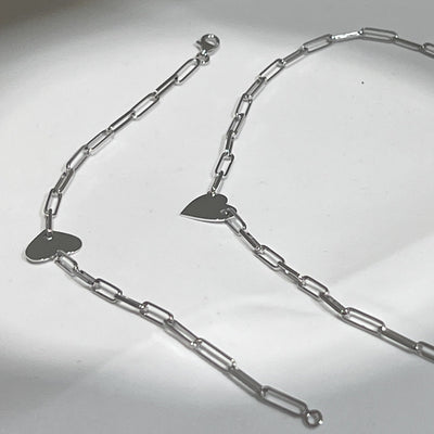 Collier Cœur en Argent