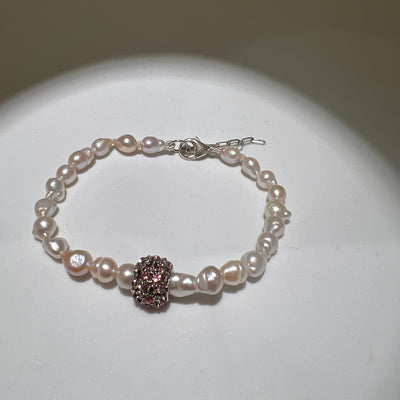 Bracelet en perles d’eau baraque
