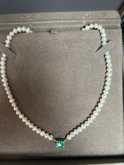 Collier Èmeraude