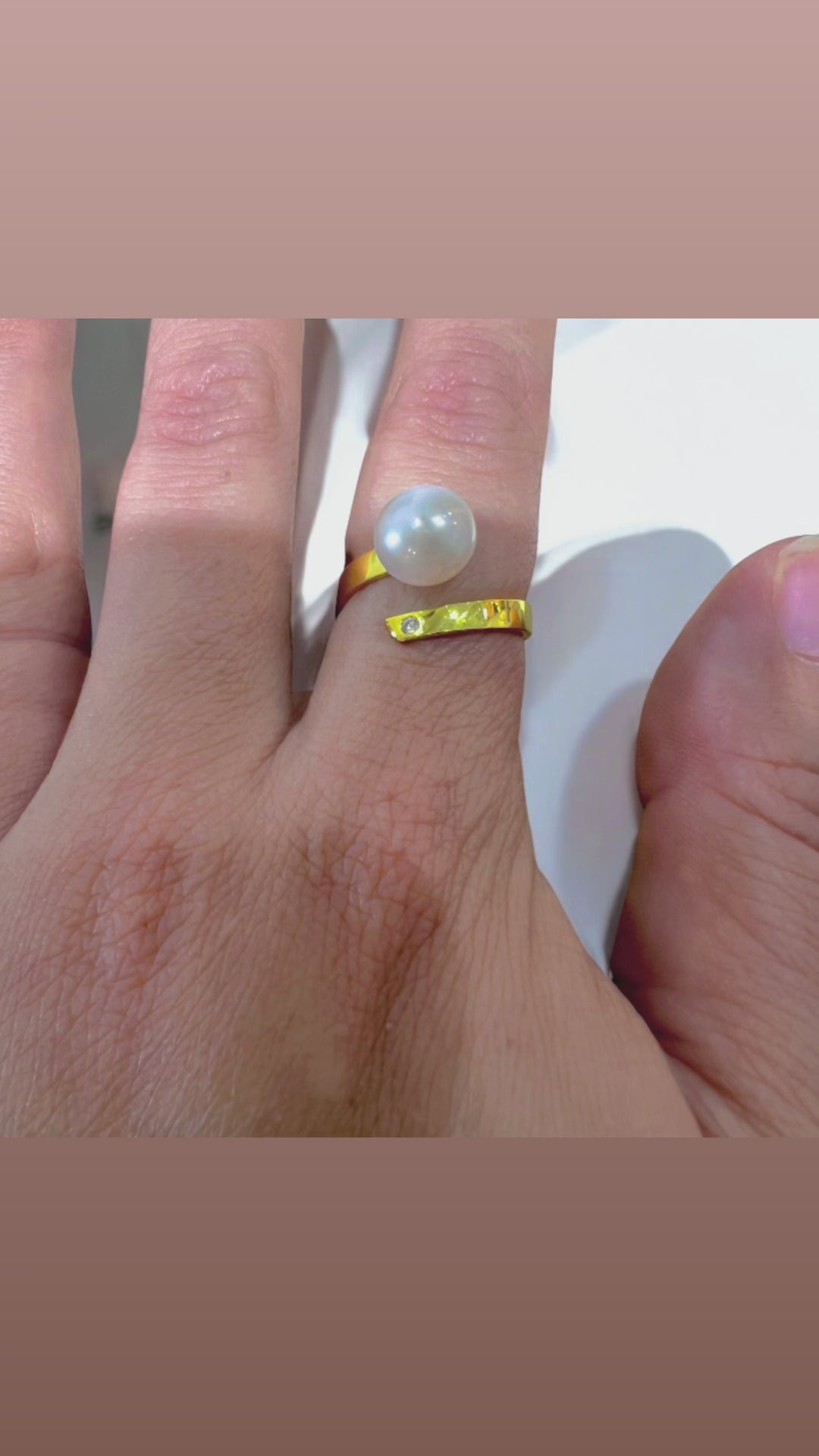 Bague PERLE