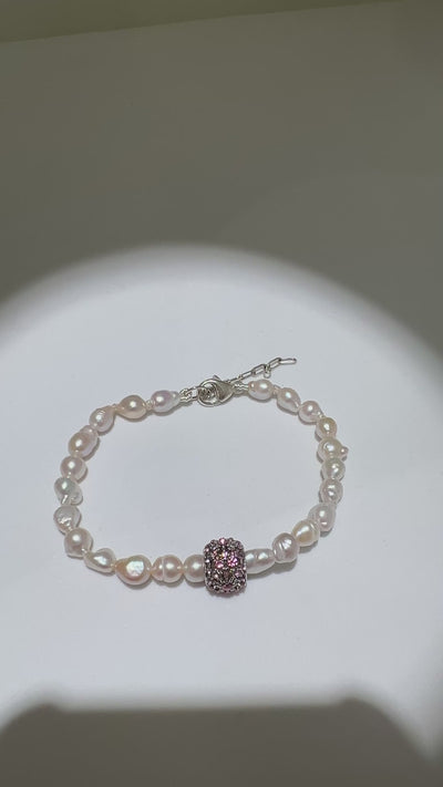Bracelet en perles d’eau baraque